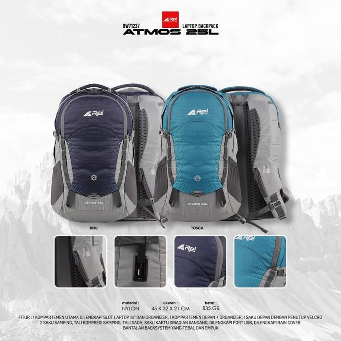 Tas Ransel Unisek Atmos 25 Liter Daypack Arei Outdoorgear