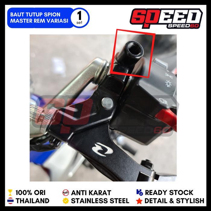 Terbaik Probolt Baut Tutup Spion Master Rem RCB KTC Variasi King Nut Thailand Terimakasih