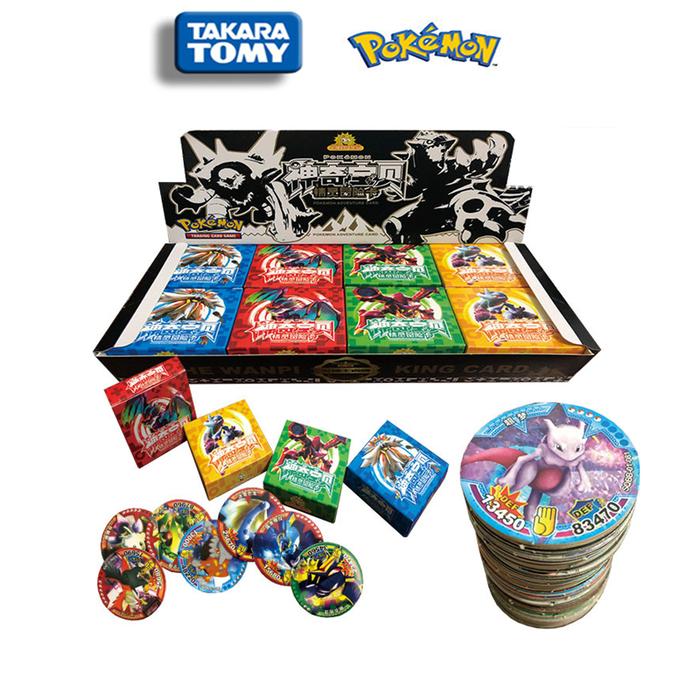 Pokemon Pikachu card collection battle card round card children's