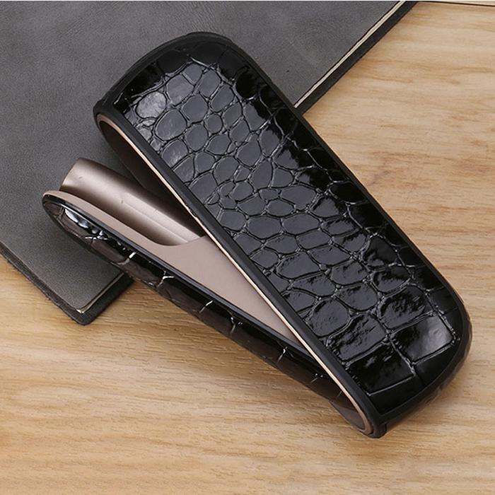 Crocodile Pattern Side Case for iqos 3.0 Case for iqos 3 duo Leather