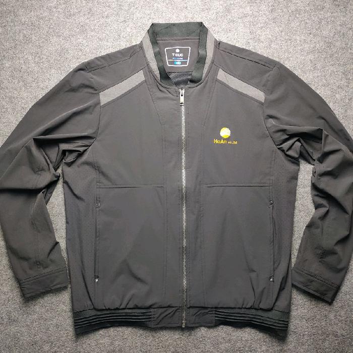 Jaket TBUC Collection Bomber Stretch Grey 1112