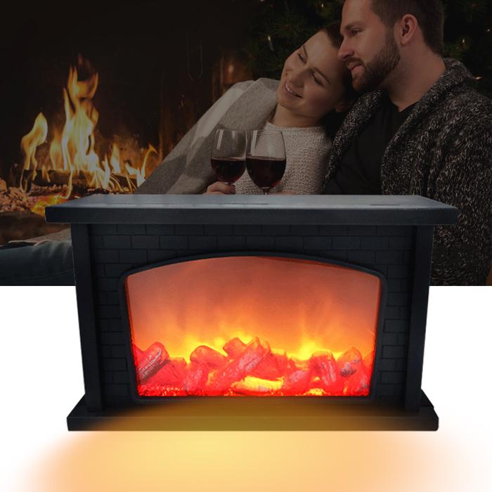 LED Fireplace Lamp Flame Dynamic Lantern Lamp Simulation Fireplace