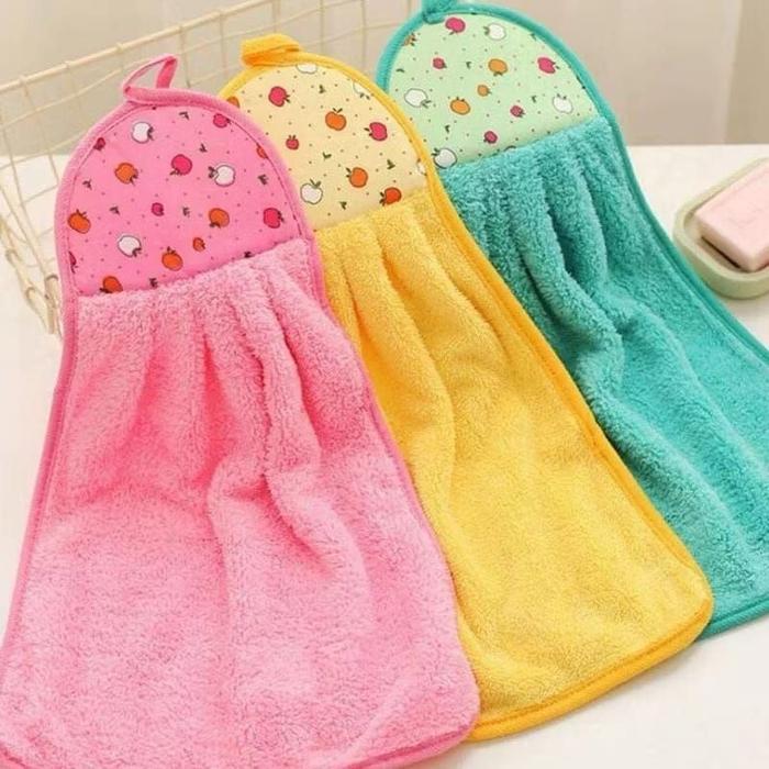 {BG} Kain Lap Tangan Model Gantung Handuk Tangan Serbet Gantung / Kain Lap Dapur / Kain Lap Tangan F