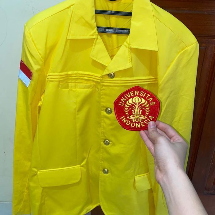 PREMIUM (READY) terjamin [NEW PRODUCT 2025] Almamater Almet Jaket Kuning UI Jakun UI | UI Merch Shop