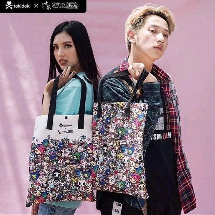 Tote Bag Shihlin X Tokidoki Satuan Per Pcs