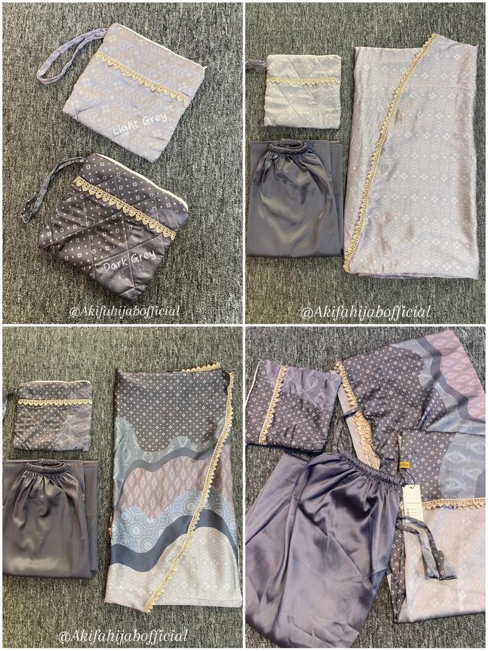 MUKENA SILK MOTIF BY AKIFA HIJAB