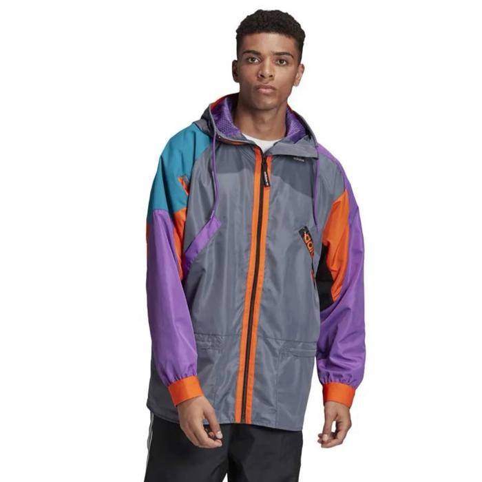 Jaket Outdoor Casual Adidas Men Karkaj Packable Jacket Original