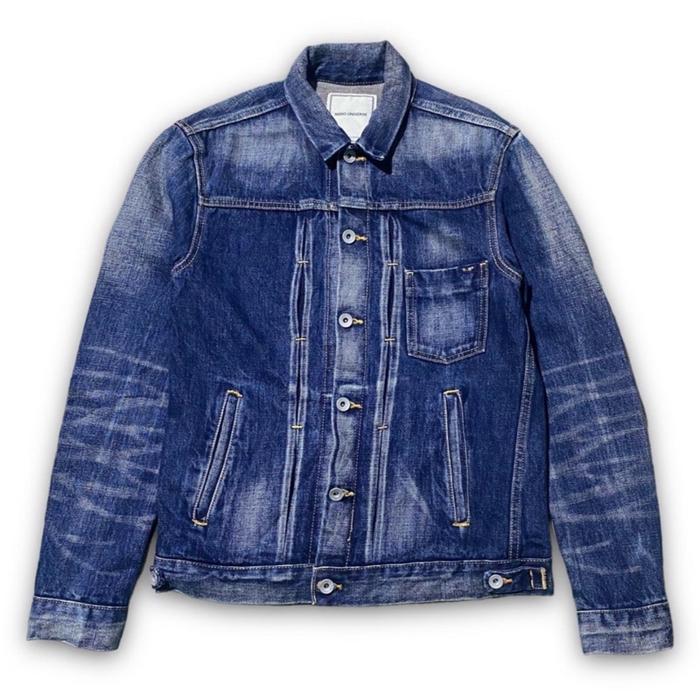 Nano Universe Japanese Brand Denim Jacket Type 1 Selvedge