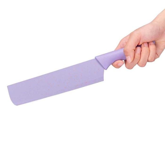 EVDRTVERH Set Pisau Dapur 6in1 Gunting Peeler Stainless Steel - ER-0278
