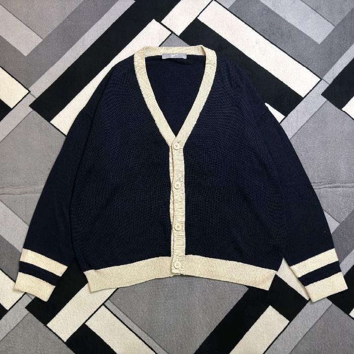 Knit Cardigan Navy by 8 Seconds (Like New)