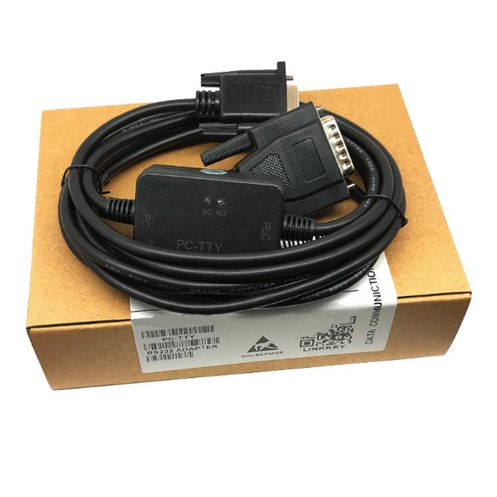 6ES5 Cable PC-TTY untuk Siemens S5 Series PLC kabel pemrograman RS232