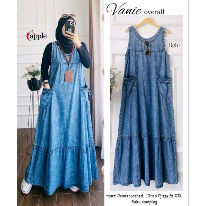 Overall Polos Jeanswash Premium Vanie Overall Bianca Overall Jovie Overall