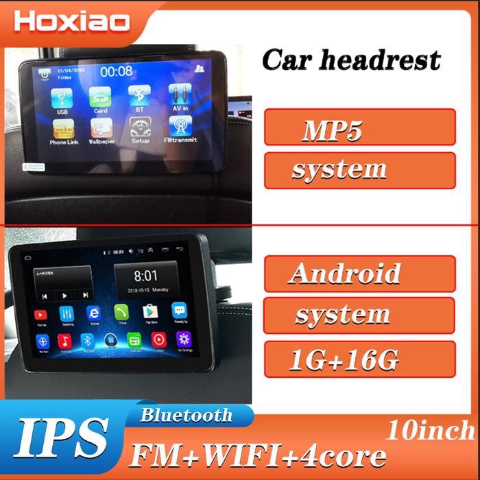 10.1 Inch Headrest Car Monitor Android 10.0 Multifunction Tablet