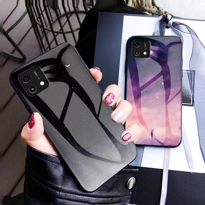Starry Sky Gradient Phone Case For Oppo A53 5G A52 A36 A35 A31 A16e