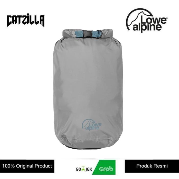 Tas Pakaian Lowe Alpine Drysack Medium 10L Waterproof Bag - Zinc