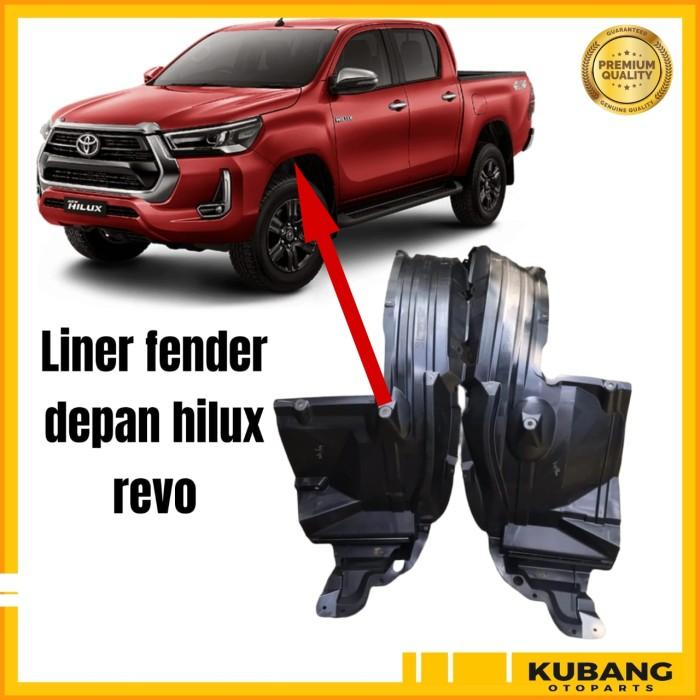 BAYAR DITEMPAT Liner Fender Hilux Revo | Spatbor depan Hilux Revo | Original