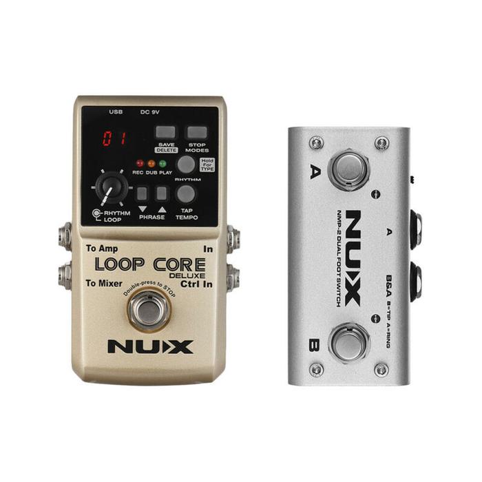 Nux Loop Core Deluxe Guitar Effect Pedal Looper Electric Guitar