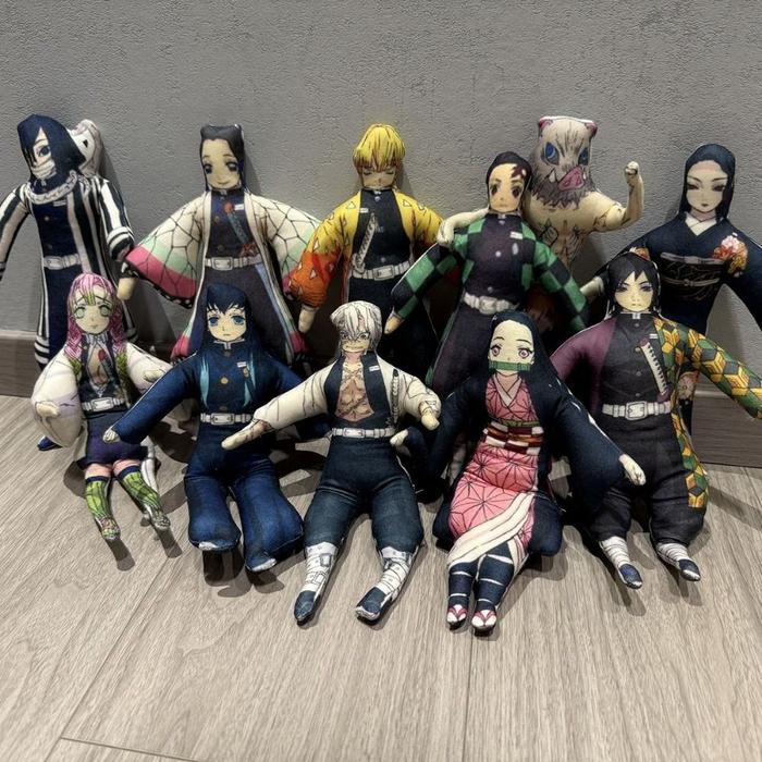 Anime Demon Slayer  Stuffed Doll Tomioka Giyu Kamado Tanjirou Kamado Nezuko Agatsuma Zenitsu Twistab