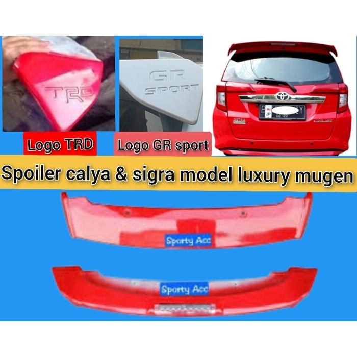 TERBARU!!! Spoiler calya sigra model luxury trd dan luxury GR sport