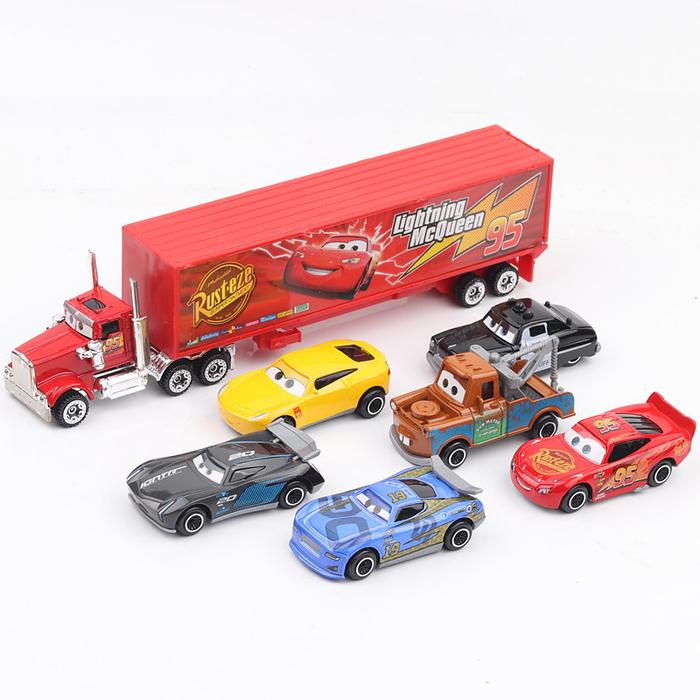 Disney Cars 3 Lightning Mcqueen Pixar Toy Cars Set Jackson Storm