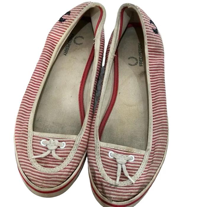Sepatu flat shoes Fred Perry original size 38