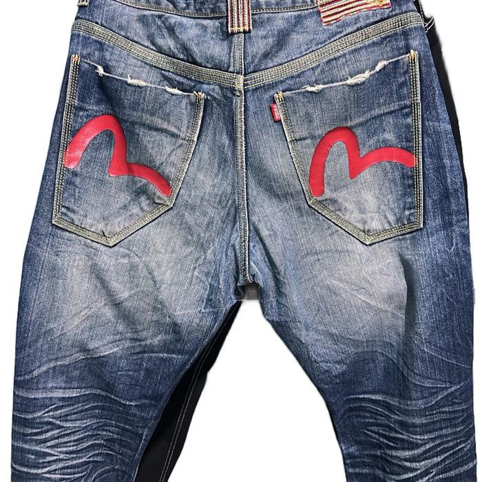 celana jeans denim evisu panjang pria dewasa