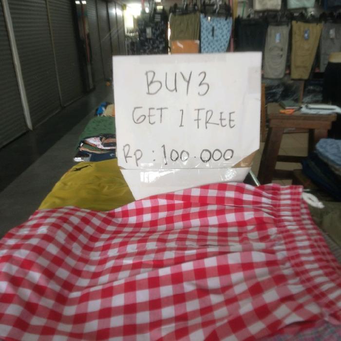 BIG SALLE BAY 3 GET 1 clna cowo/cewe Celana Pria Wanita Katun Pendek Boxer Dewasa