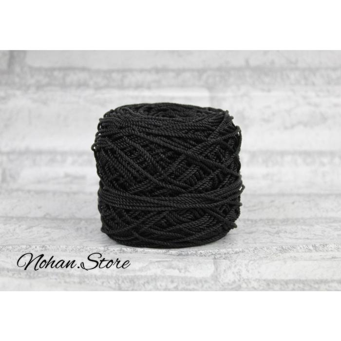benang rajut nilon hitam bisa cod