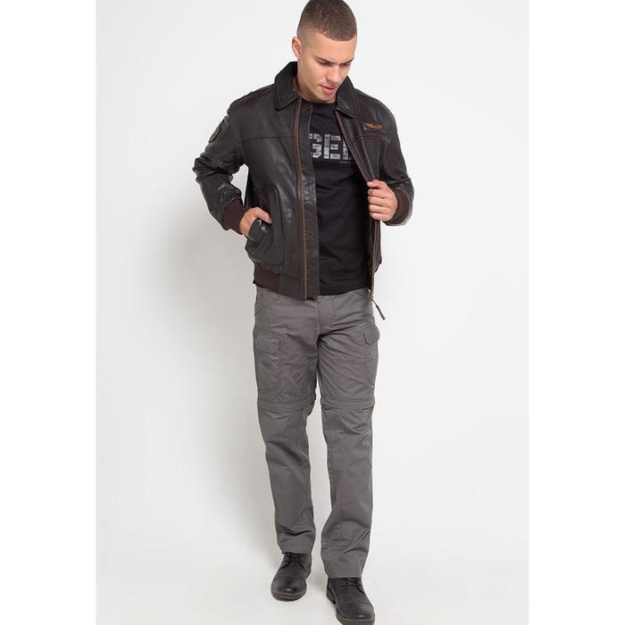 M.Gee Jaket Kulit Pria Mgee Jack C501 Brown
