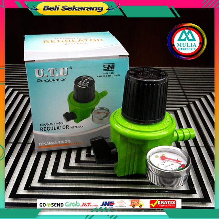 REGULATOR UTU RHPM-333N TEKANAN TINGGI / REGULATOR KEPALA GAS UTU TEKANAN TINGGI RHPM333N SUPER MURA