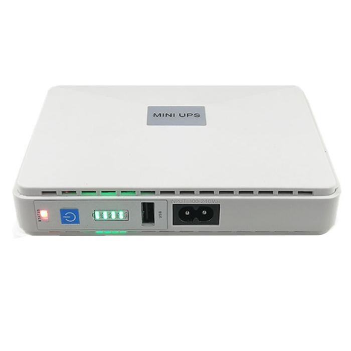 Terlaris, 1 Set 5V 9V 12V Mini UPS POE 15V 24V Battery Backup Mini