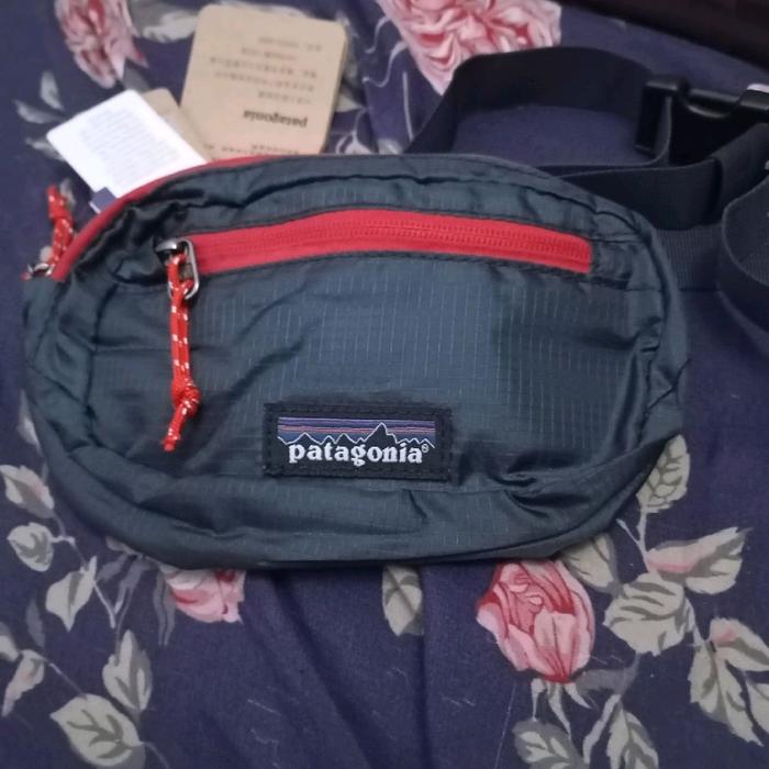 Waistbag Patagonia Original Navy Selempang Pria Cowok Slingbag