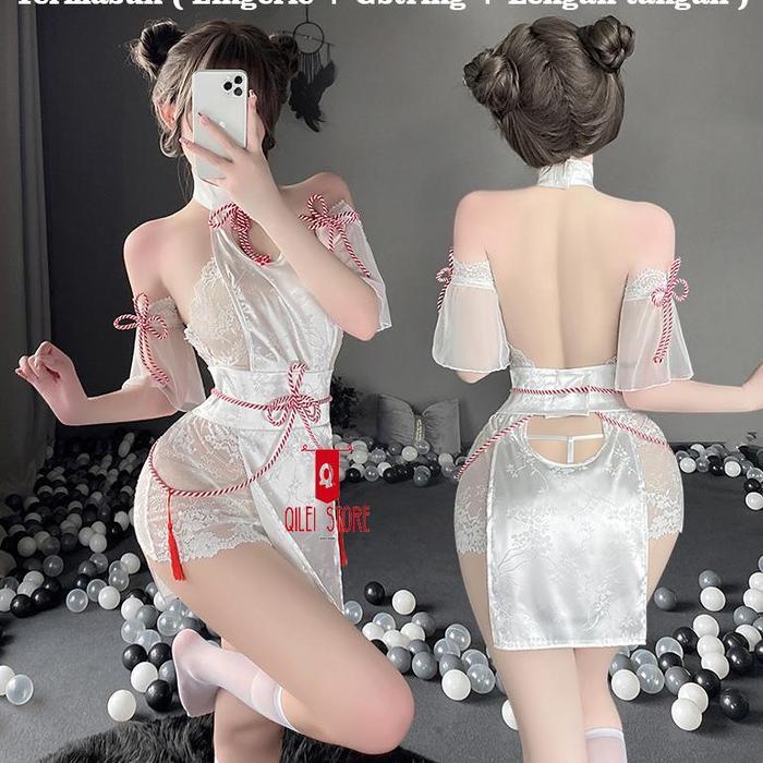 Cosplay Costume Cheongsam China Erotis Hanfu 8524