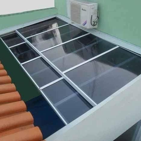 Kanopi sleding atap solarflat