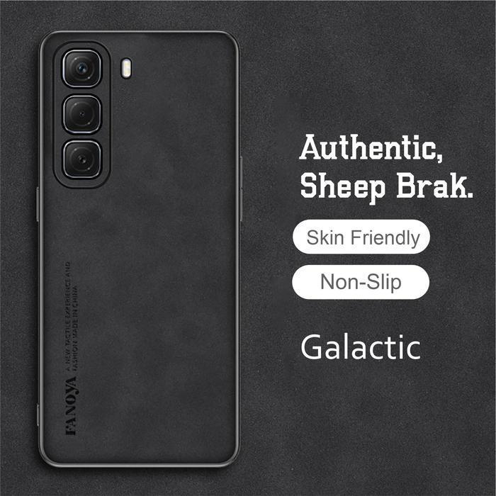 Soft Case Infinix Hot 60 Hot 60I Luxury Case Sheepskin Leather For Infinix Promo