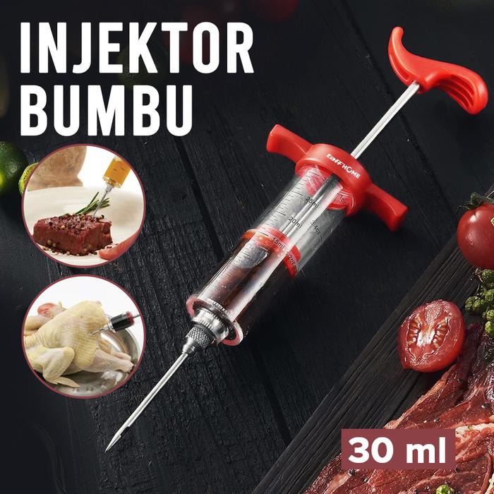 Grand Mall - Injector Marinasi Daging | Alat Suntik Bumbu BBQ | Perlengkapan Masak