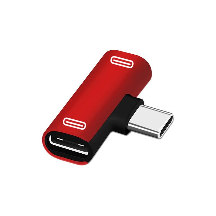 MiNi Type-C Adapter Dual Type-C Male To Type-C Female Adapter