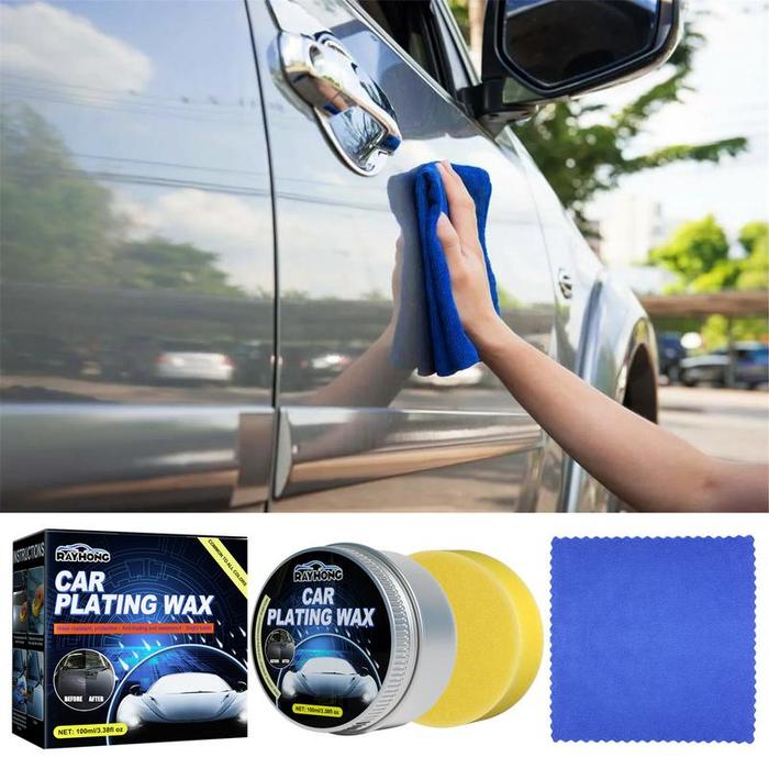 Car Wax Coating Set Hard Glossy Wax Layer Waterproof Car Coating