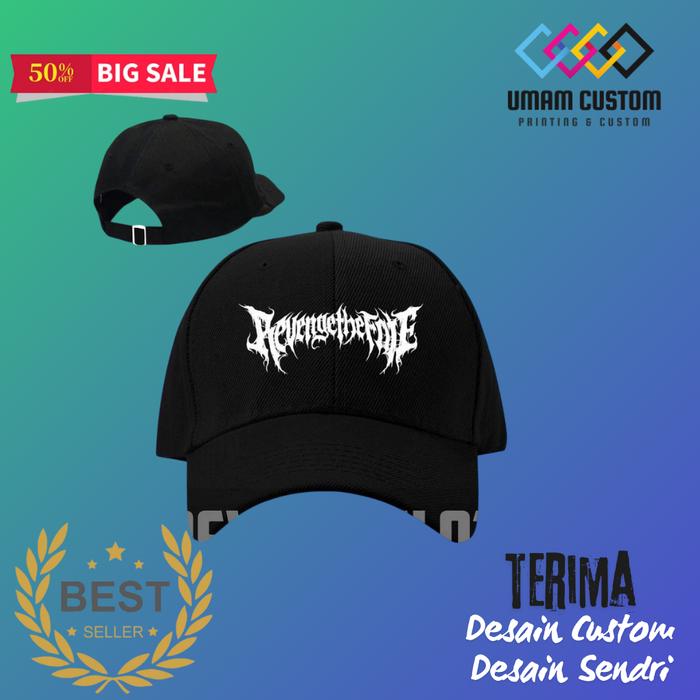 Topi Baseball REVENGE THE FATE keren BERKUALITAS !!! Pria Wanita RTF