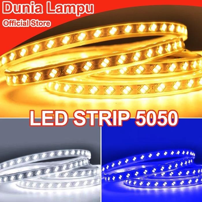 DUNIA LAMPU LED STRIP METERAN LED STRIP OUTDOOR LED STRIP 3 WARNA LED STRIP 1 METER