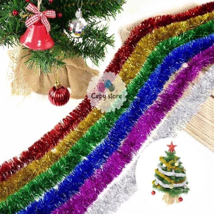 XIPO slinger hiasan pohon natal slinger satu warna