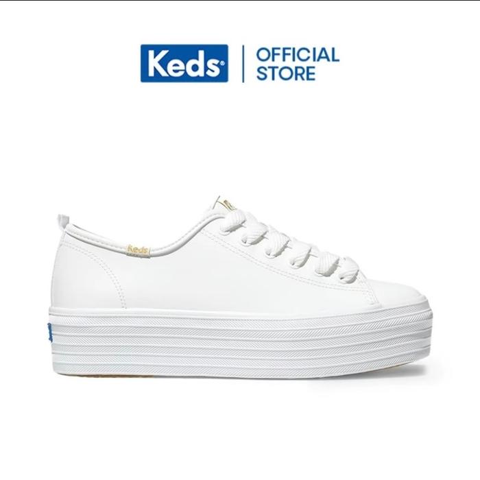 Keds Triple Up leather White/Gold