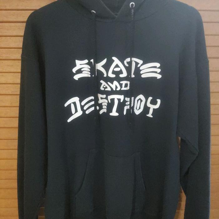 Hoodie thrasher skate and destroy