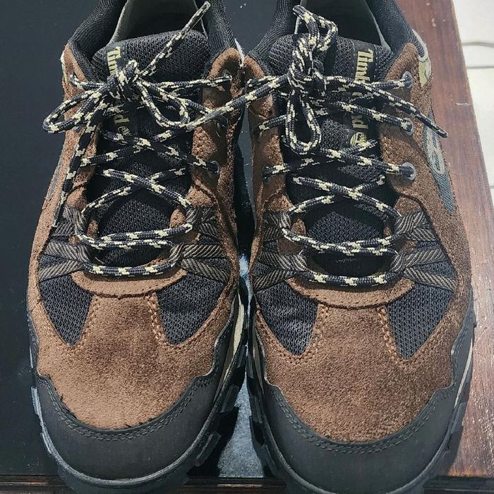 timberland garrison trail Boots Shoes coklat goretex hiking