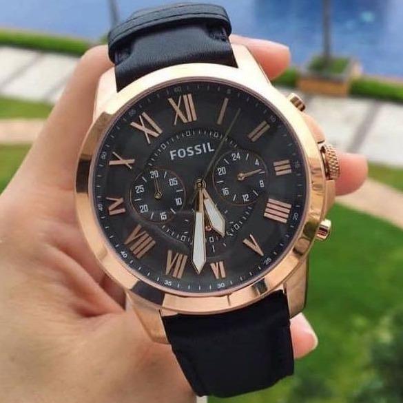JAM TANGAN PRIA FOSSIL FS5085 GRANT CHRONOGRAPH ORIGINAL
