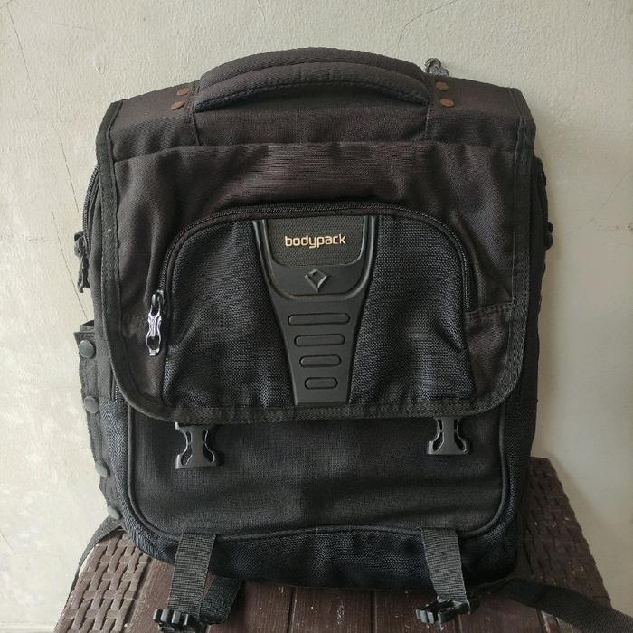 Tas ransel Bodypack Synchronize preloved layak pakai murmer