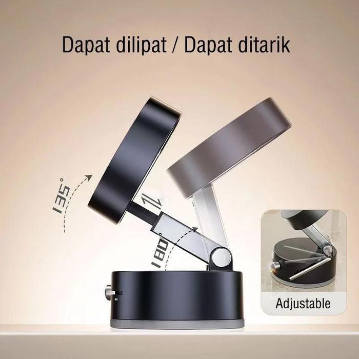 【Cod】Holder Hp Magnetic Universal Vacuum Suction Udukan Hp Magnetic Anti Jatuh Car Mount Bisa Diputa