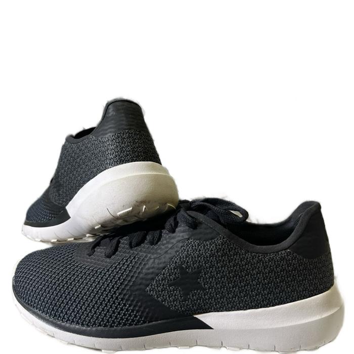 CONVERSE AUCKLAND RACER MODERN BLACK/DARK GREY/WHITE Size EUR 40.5/25.5CM