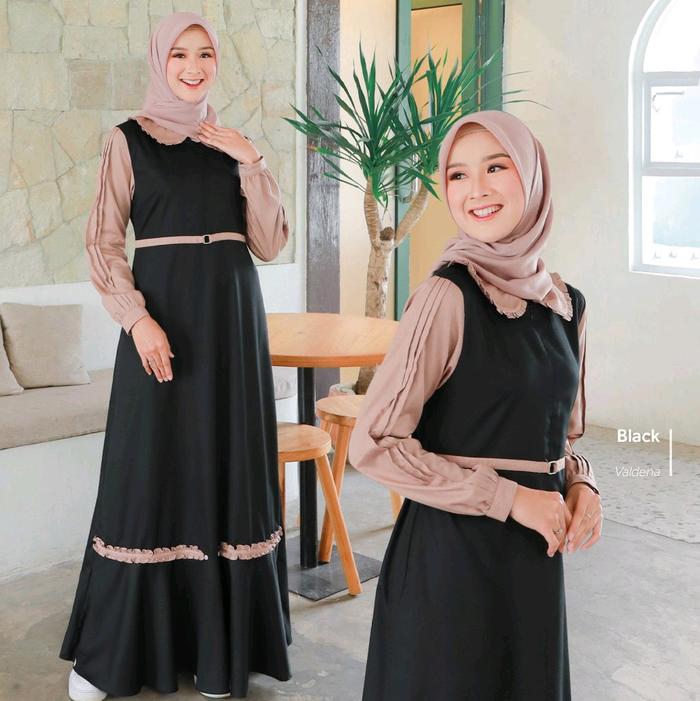 Gamis Ethica Ayumi 385 Black
