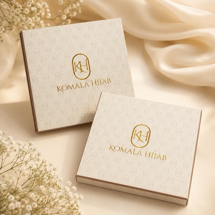 Komala - HARD BOX Premium BOX Hampers tambahan packaging hijab